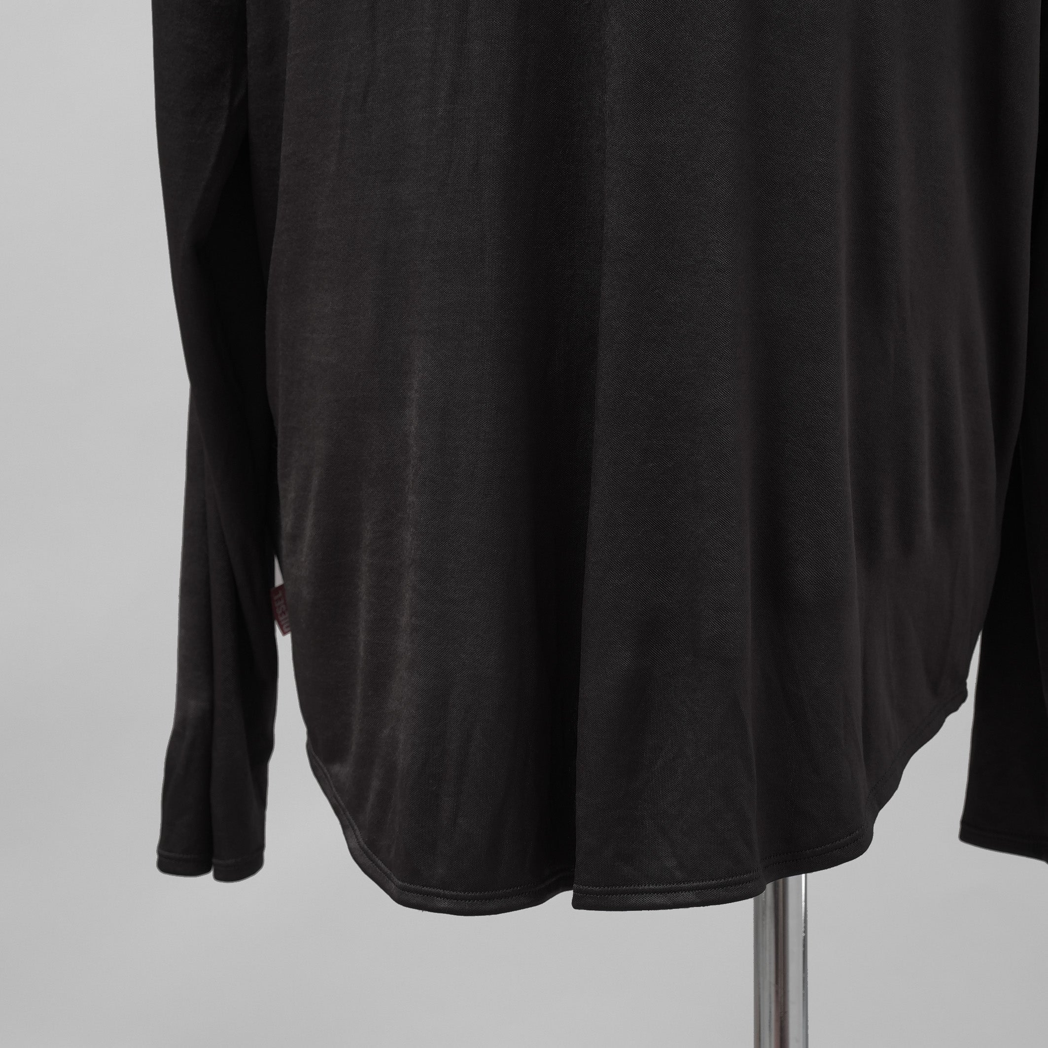 DIESEL ディーゼル / 美品 23AW S-FREDRIC-PLAIN 長袖シャツ / A181730SPAC / size 48 (BLACK)