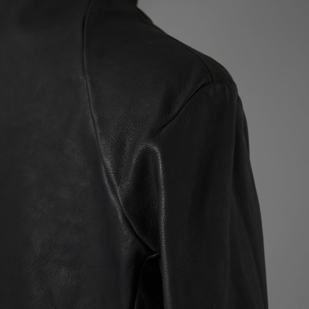超希少 新品 incarnation インカネーション / 24AW HEAVY WEIGHT BABY CALF LEAHER LAPELLESS JACKET LINED JJK-1 WITH SHEARLING COLLAR ヘヴィーベビーカーフ レザー ジャケット /
