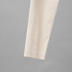 Brunello Cucinelli ブルネロ クチネリ/ 美品 20SS ベルト付きコットンツイルパンツ トラウザーズパンツ/ MA130P7032 / size 40 (IVORY) レディース