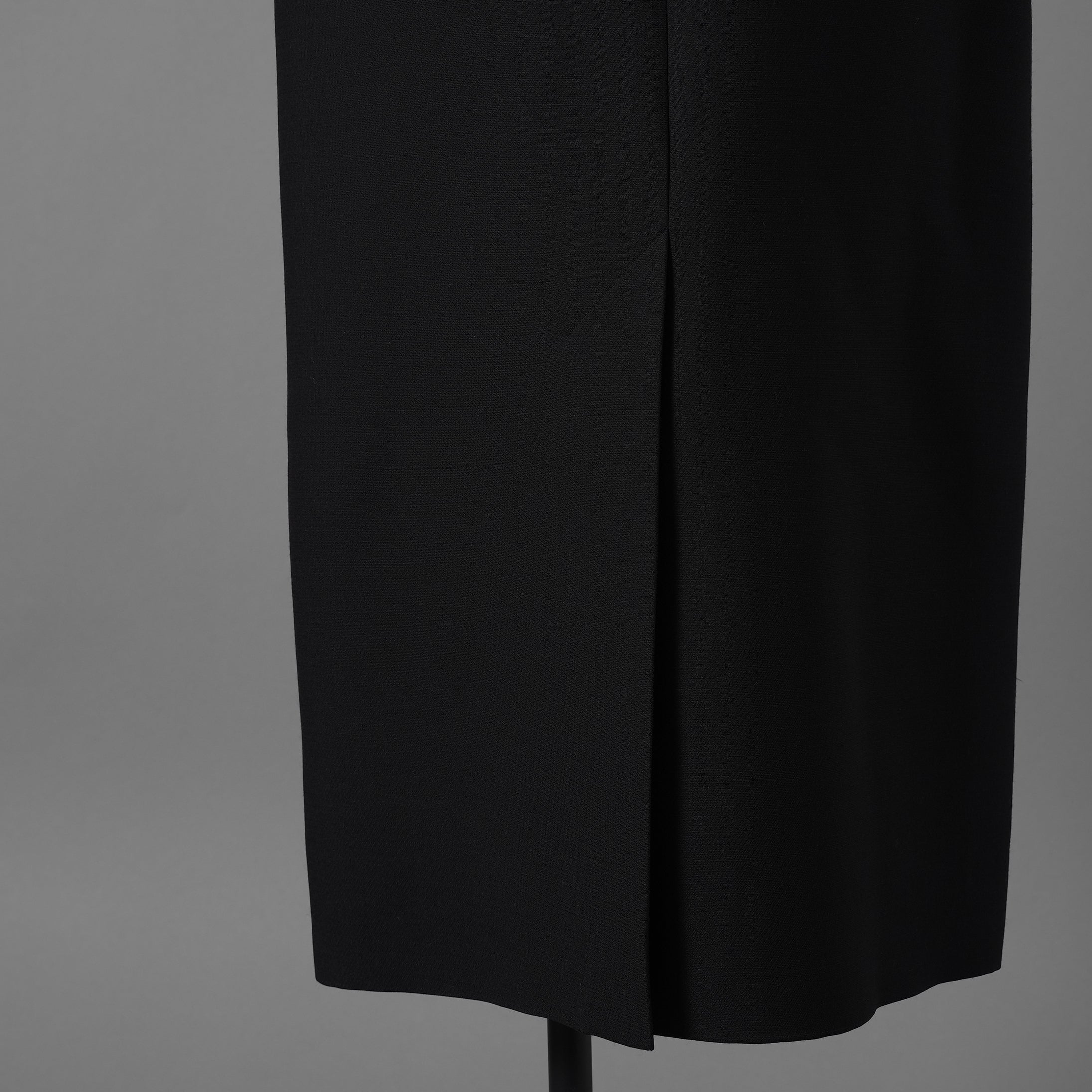 VALENTINO ヴァレンティノ / 22SS 美品 レース切替 ボウフロント ペンシルドレス / ミディ丈 ワンピース / 1B3VAZC6360 / size 38 (BLACK) レディース
