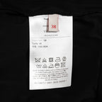 VALENTINO ヴァレンティノ / 22SS 美品 レース切替 ボウフロント ペンシルドレス / ミディ丈 ワンピース / 1B3VAZC6360 / size 38 (BLACK) レディース
