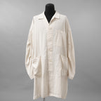The Viridi-anne ザ ヴィリディアン / 美品 25SS ピグメントプリント ビエラ ショップ コート / VI-3845-06 / size 3 (IVORY)
