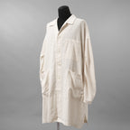 The Viridi-anne ザ ヴィリディアン / 美品 25SS ピグメントプリント ビエラ ショップ コート / VI-3845-06 / size 3 (IVORY)