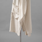 The Viridi-anne ザ ヴィリディアン / 美品 25SS ピグメントプリント ビエラ ショップ コート / VI-3845-06 / size 3 (IVORY)