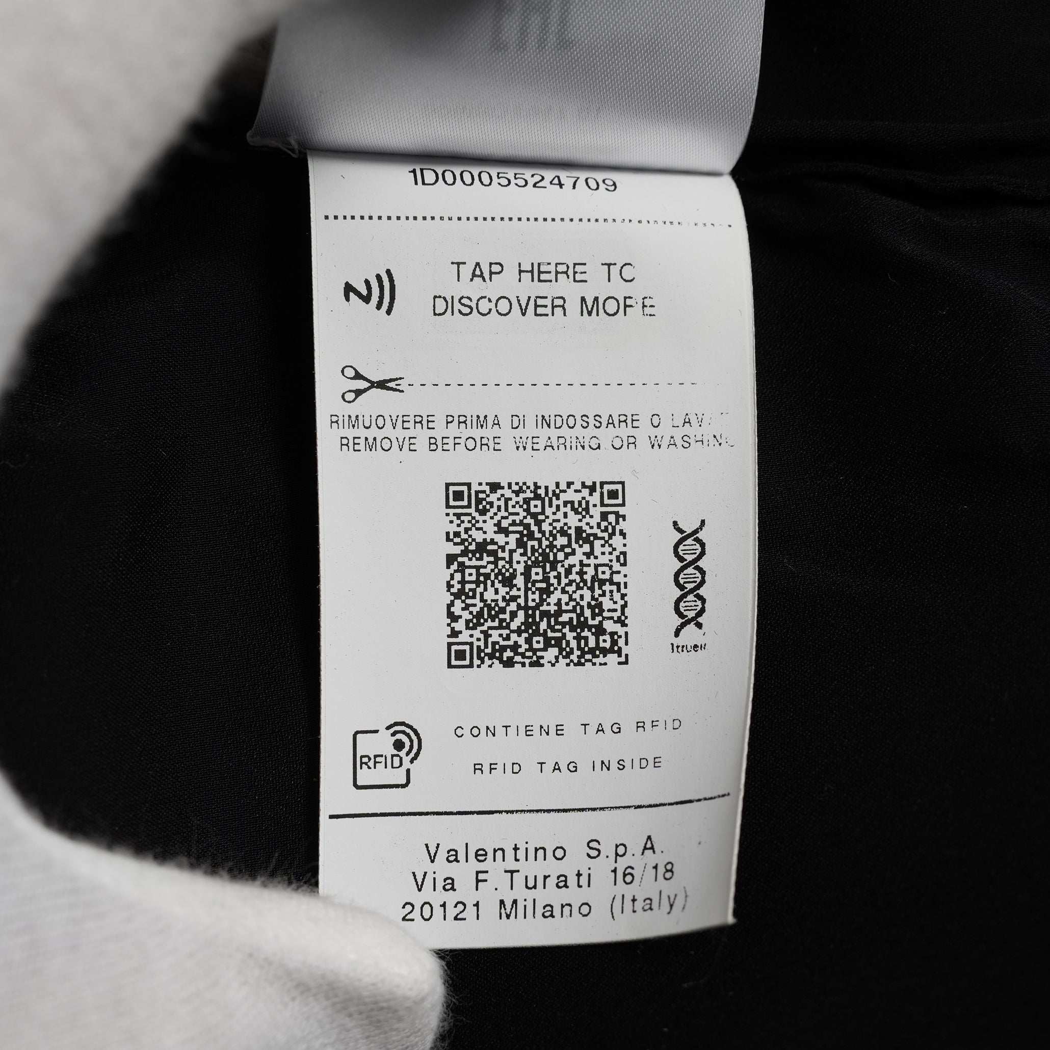 VALENTINO ヴァレンティノ / 22SS 美品 レース切替 ボウフロント ペンシルドレス / ミディ丈 ワンピース / 1B3VAZC6360 / size 38 (BLACK) レディース