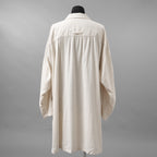 The Viridi-anne ザ ヴィリディアン / 美品 25SS ピグメントプリント ビエラ ショップ コート / VI-3845-06 / size 3 (IVORY)
