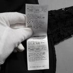 VALENTINO ヴァレンティノ / 22SS 美品 レース クロップド トップス / 長袖シャツ  / 1B3AE7A56FR / size 40 (BLACK) レディース