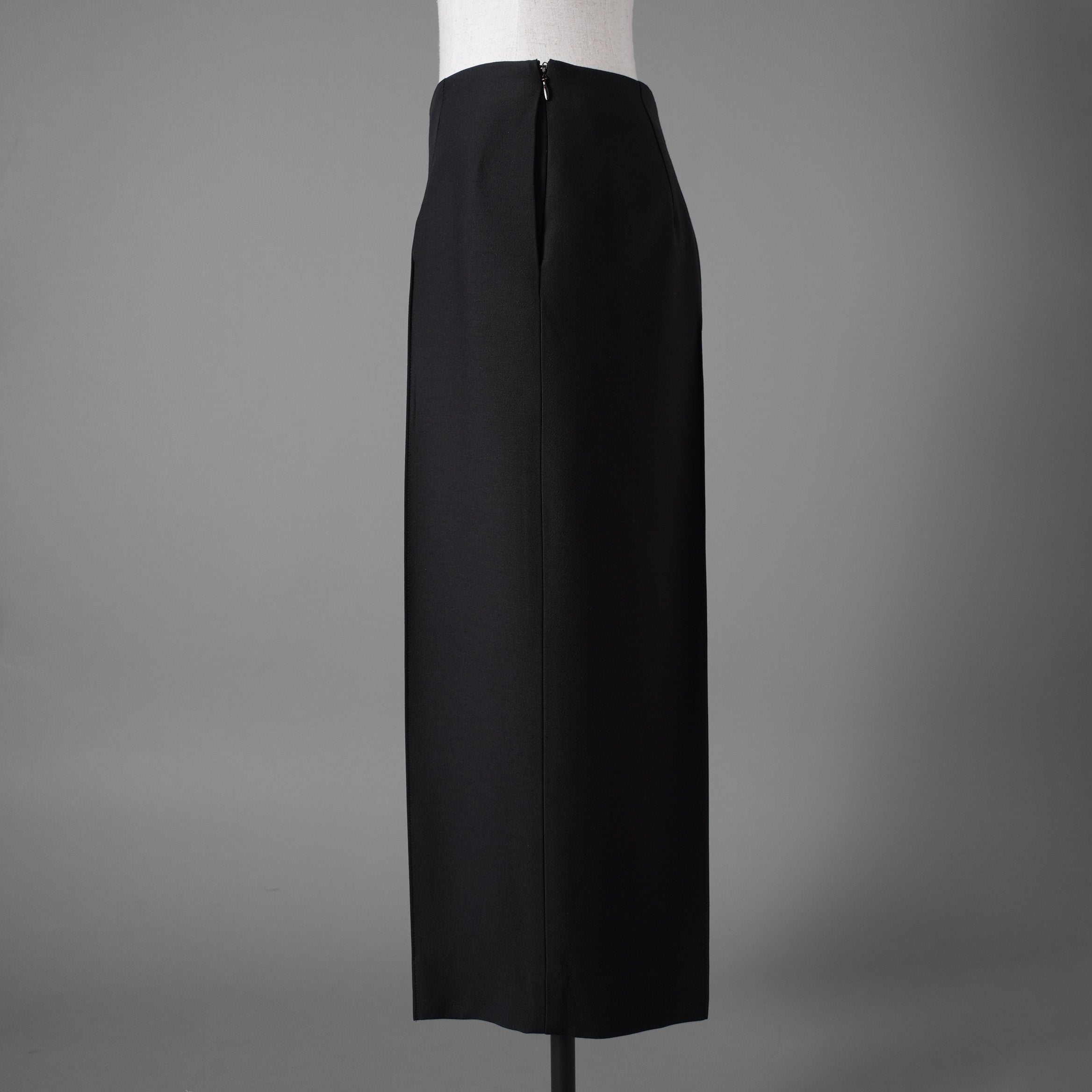 VALENTINO ヴァレンティノ / 22AW 美品 ウール キュロット パンツ センタープリーツ / MB3RB1961CF / size 40 (BLACK) レディース