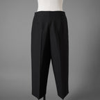 VALENTINO ヴァレンティノ / 22AW 美品 ウール キュロット パンツ センタープリーツ / MB3RB1961CF / size 40 (BLACK) レディース