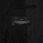 bajra バジュラ / 美品 26SS リネンカールマイヤー ベスト / 161BV01 / size 3 (BLACK) 352175-in-ue