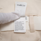 Brunello Cucinelli ブルネロ クチネリ/ 美品 20SS ベルト付きコットンツイルパンツ トラウザーズパンツ/ MA130P7032 / size 40 (IVORY) レディース