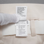 Brunello Cucinelli ブルネロ クチネリ/ 美品 20SS ベルト付きコットンツイルパンツ トラウザーズパンツ/ MA130P7032 / size 40 (IVORY) レディース