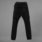 RICK OWENS DRKSHDW リックオウエンス ダークシャドウ / 美品 22SS MASTODON CUT GARGO PANTS マストドン カット カーゴ パンツ / DU-1B7386-SBB / size S (BLACK) 352176-in-ue