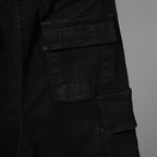 RICK OWENS DRKSHDW リックオウエンス ダークシャドウ / 美品 22SS MASTODON CUT GARGO PANTS マストドン カット カーゴ パンツ / DU-1B7386-SBB / size S (BLACK) 352176-in-ue