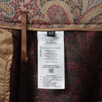 未使用 ETRO エトロ / 21AW Paisley wool and silk blend skort ショートパンツ / 212-18206-0604 / size 42 (BEIGE) レディース