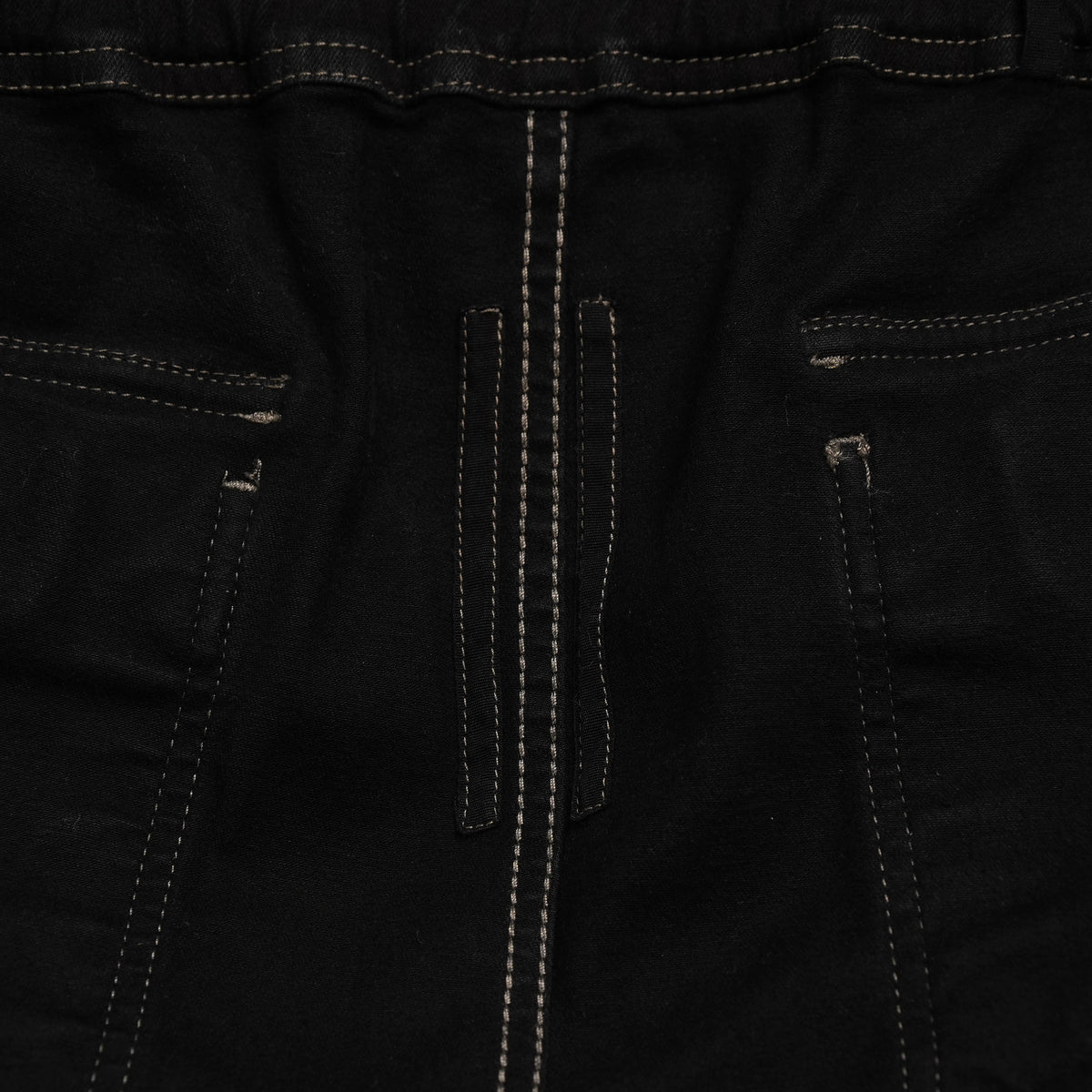 RICK OWENS DRKSHDW リックオウエンス ダークシャドウ / 美品 22SS MASTODON CUT GARGO PANTS マストドン カット カーゴ パンツ / DU-1B7386-SBB / size S (BLACK) 352176-in-ue