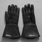 ISAMU KATAYAMA BACKLASH イサムカタヤマ バックラッシュ / ディアスキン モーターサイクルグローブ ロングタイプ 鹿革 / size M (BLACK) アクセサリー 123066-alm