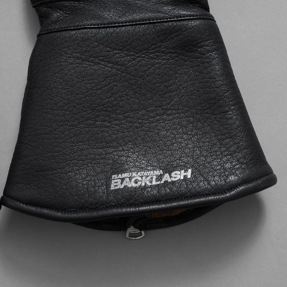ISAMU KATAYAMA BACKLASH イサムカタヤマ バックラッシュ / ディアスキン モーターサイクルグローブ ロングタイプ 鹿革 / size M (BLACK) アクセサリー 123066-alm