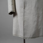 新品 BORIS BIDJAN SABERI ボリスビジャンサベリ / 22SS COAT1. MID FIFI0003 / ミドルコート / size XS (LIGHT GREY)