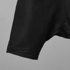 希少 incarnation インカネーション / 17SS LINEA_F by incarnation MMXVII-X630 PANTS W.POCKET SARROUEL SHORT UNLINED サルエル パンツ / size S (BLACK)