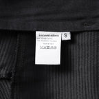 希少 incarnation インカネーション / 17SS LINEA_F by incarnation MMXVII-X630 PANTS W.POCKET SARROUEL SHORT UNLINED サルエル パンツ / size S (BLACK)