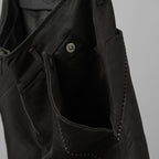 希少 incarnation インカネーション / 17SS LINEA_F by incarnation MMXVII-X630 PANTS W.POCKET SARROUEL SHORT UNLINED サルエル パンツ / size S (BLACK)