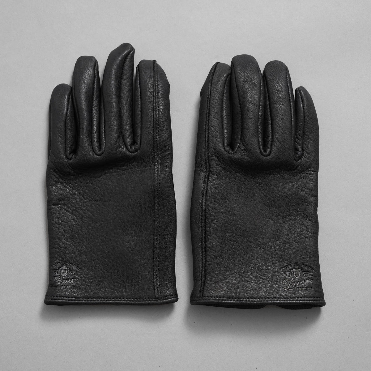 LAMP GLOVES ランプグローブス / 美品 レザーグローブユーティリティグローブ 手袋 / size M (BLACK) アクセサリー 123065-alm