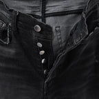 AMIRI アミリ / 美品 ブラッククラッシュスキニージーンズ デニム パンツ / size 30 (BLACK)