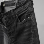 AMIRI アミリ / 美品 ブラッククラッシュスキニージーンズ デニム パンツ / size 30 (BLACK)