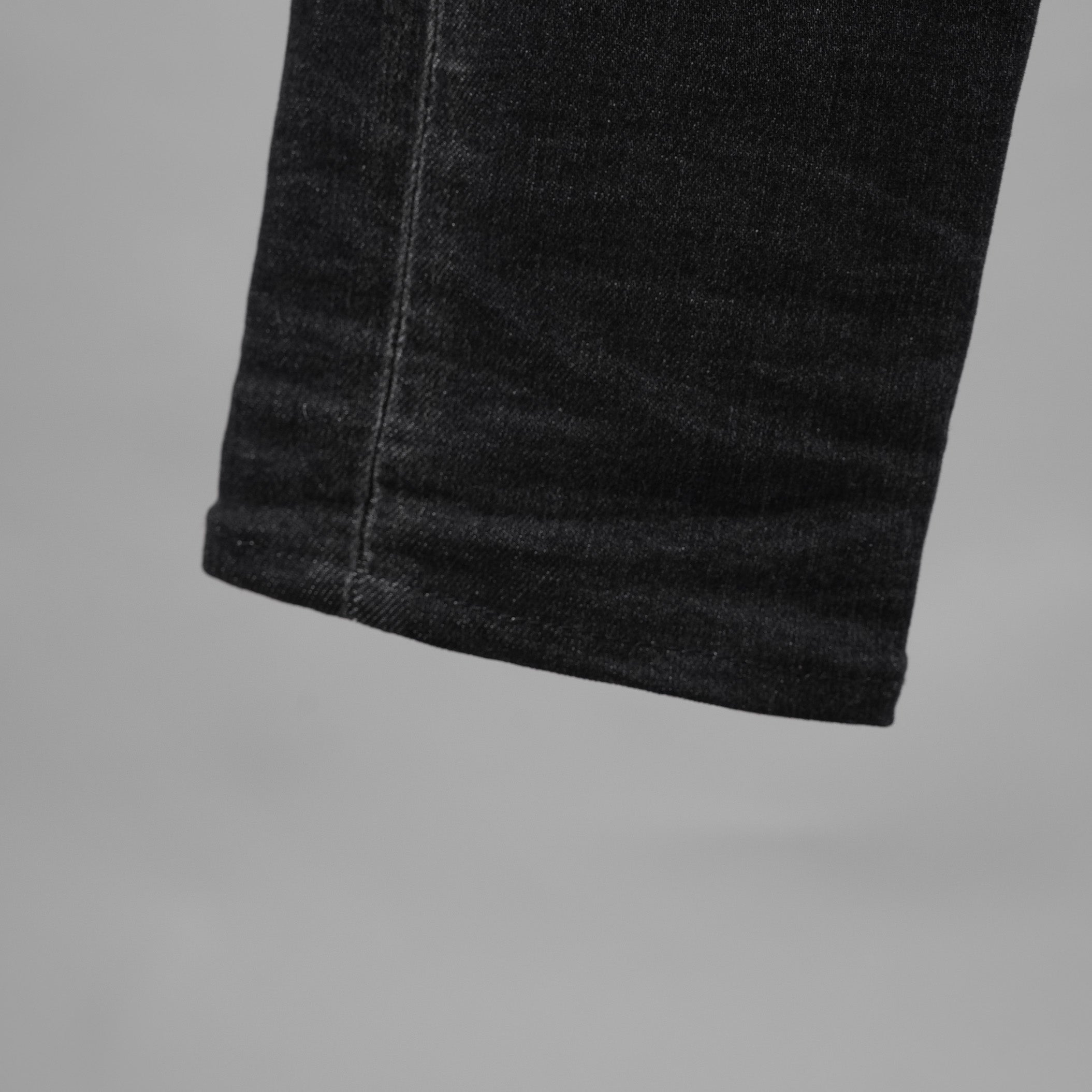 AMIRI アミリ / 美品 ブラッククラッシュスキニージーンズ デニム パンツ / size 30 (BLACK)