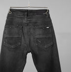 AMIRI アミリ / 美品 ブラッククラッシュスキニージーンズ デニム パンツ / size 30 (BLACK)