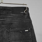AMIRI アミリ / 美品 ブラッククラッシュスキニージーンズ デニム パンツ / size 30 (BLACK)