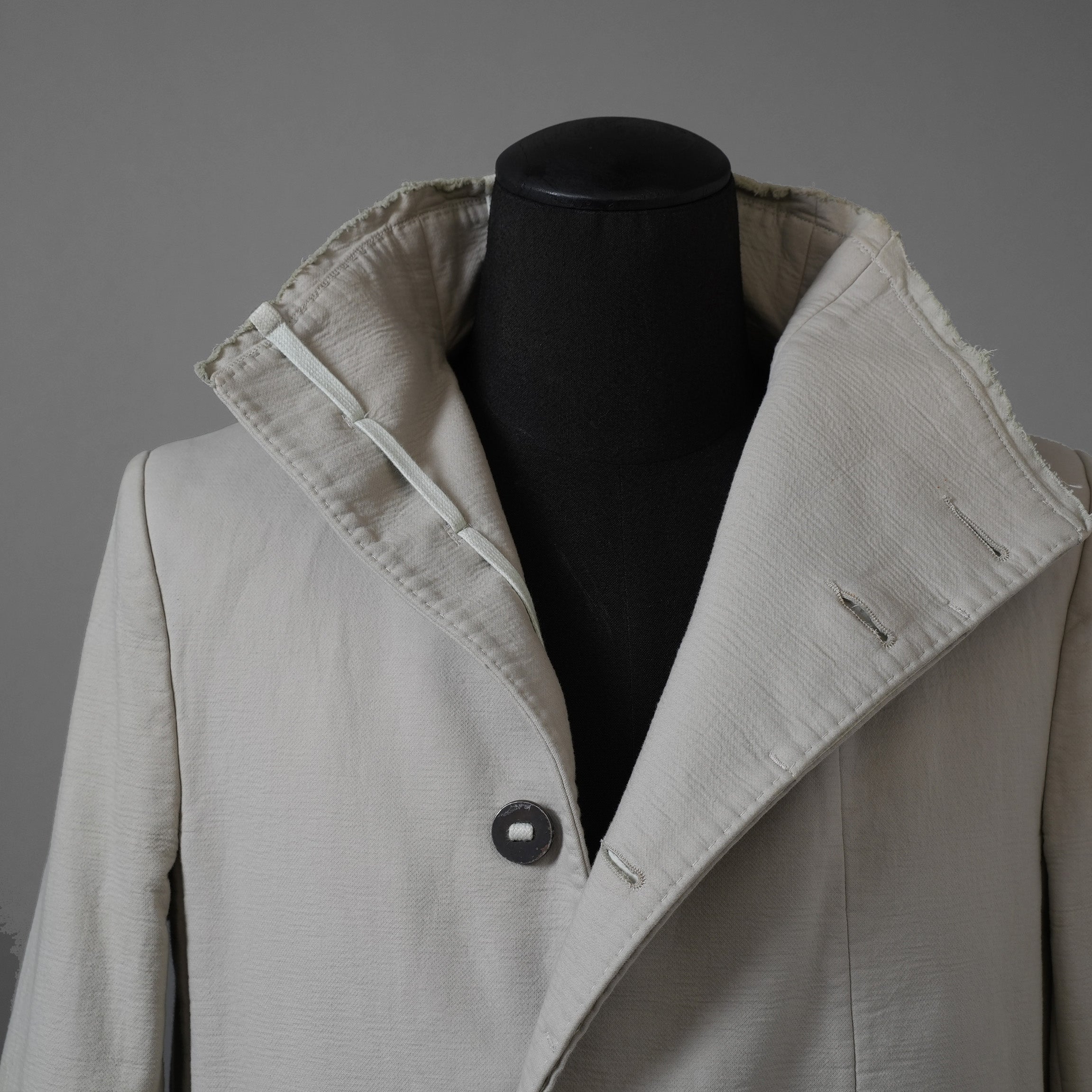 新品 BORIS BIDJAN SABERI ボリスビジャンサベリ / 22SS COAT1. MID FIFI0003 / ミドルコート / size XS (LIGHT GREY)
