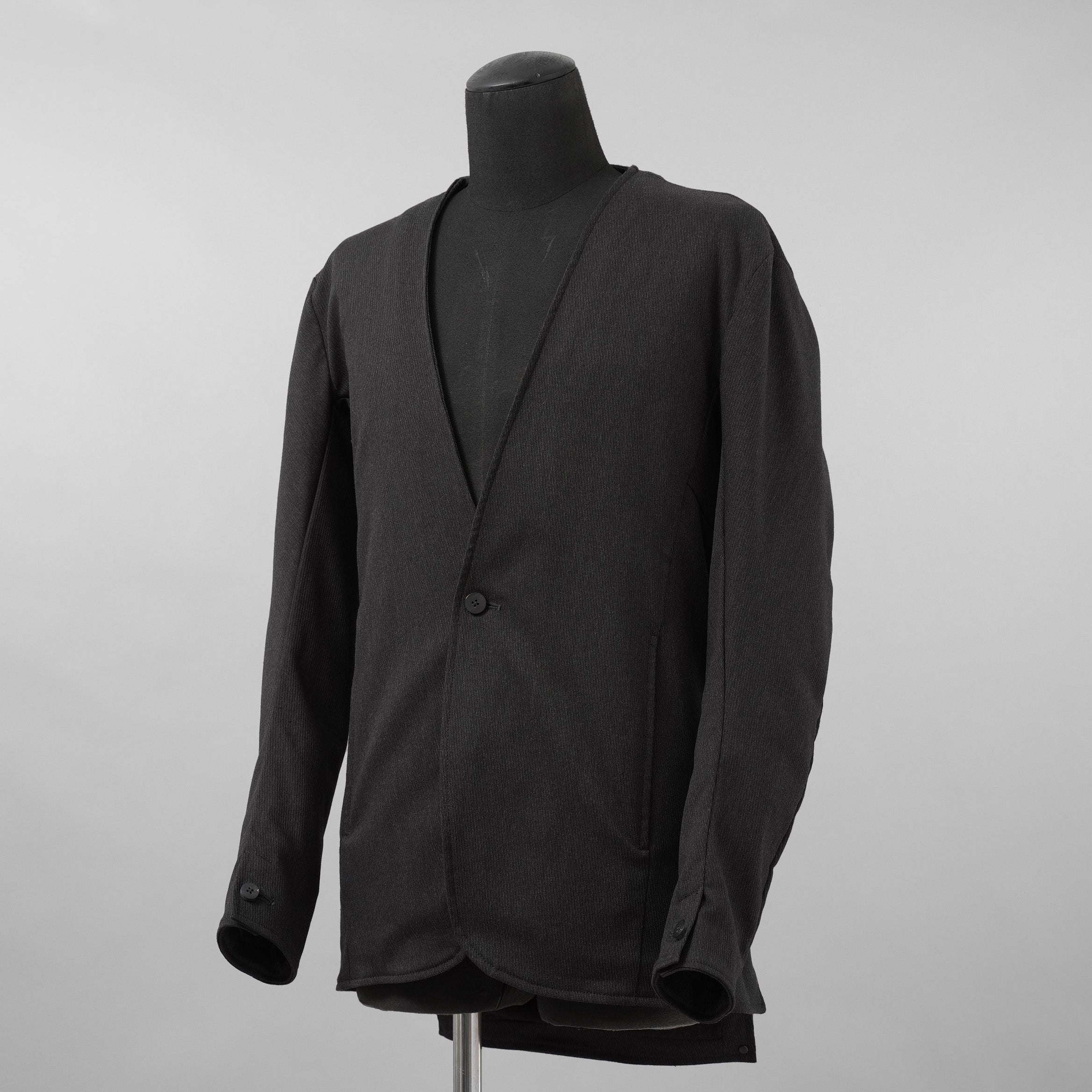 新品 incarnation インカネーション / 24AW LAPELLESS JACKET LINED JJK-1 ジャケット / 71-1190 / size S (BLACK)