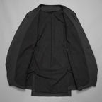 新品 incarnation インカネーション / 24AW LAPELLESS JACKET LINED JJK-1 ジャケット / 71-1190 / size S (BLACK)