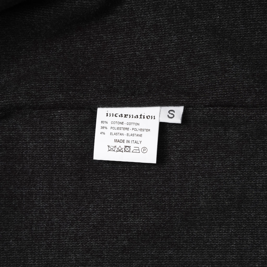 新品 incarnation インカネーション / 24AW LAPELLESS JACKET LINED JJK-1 ジャケット / 71-1190 / size S (BLACK)