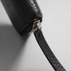 MAISON MARGIELA メゾンマルジェラ / 2023年製 グレイニーレザー製ラウンドファスナー 長財布 4ステッチ ジップアラウンド ウォレット アクセサリー / BLACK 123067-alm
