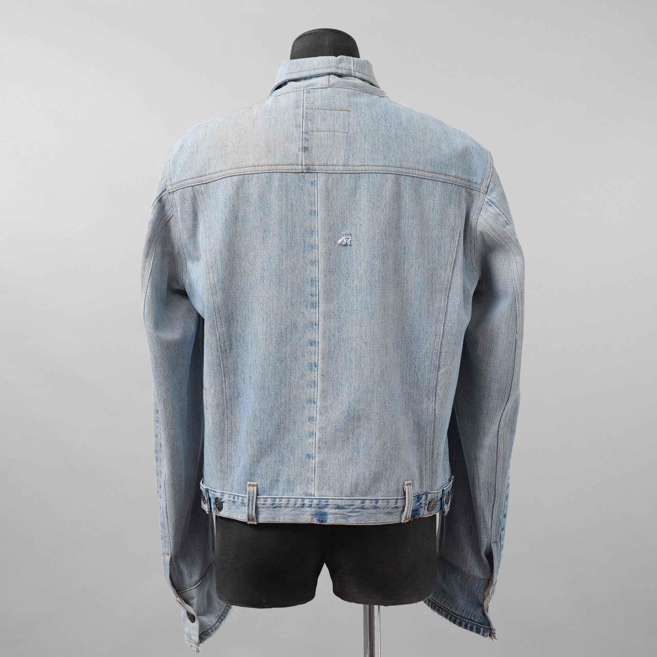 GREG LAUREN グレッグローレン / 18SS VINTAGE DENIM TRUCKER JACKET デニム ジャケット / FM018 DBLU / size 2 (INDIGO)