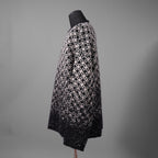 MM6 Maison Margiela メゾン マルジェラ / 25AW 美品ウール チェックニット / S52HL0051 /size S (BLACK/BEIGE）