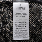 MM6 Maison Margiela メゾン マルジェラ / 25AW 美品ウール チェックニット / S52HL0051 /size S (BLACK/BEIGE）