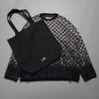 MM6 Maison Margiela メゾン マルジェラ / 25AW 美品ウール チェックニット / S52HL0051 /size S (BLACK/BEIGE）