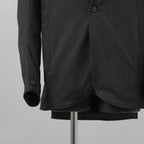 新品 incarnation インカネーション / 24AW LAPELLESS JACKET LINED JJK-1 ジャケット / 71-1190 / size S (BLACK)