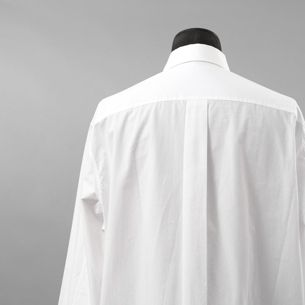 Valentino Garavani ヴァレンティノ ガラヴァーニ / 20SS ロングシャツ 長袖シャツ / TV0ABE404WW / size 38 (WHITE)