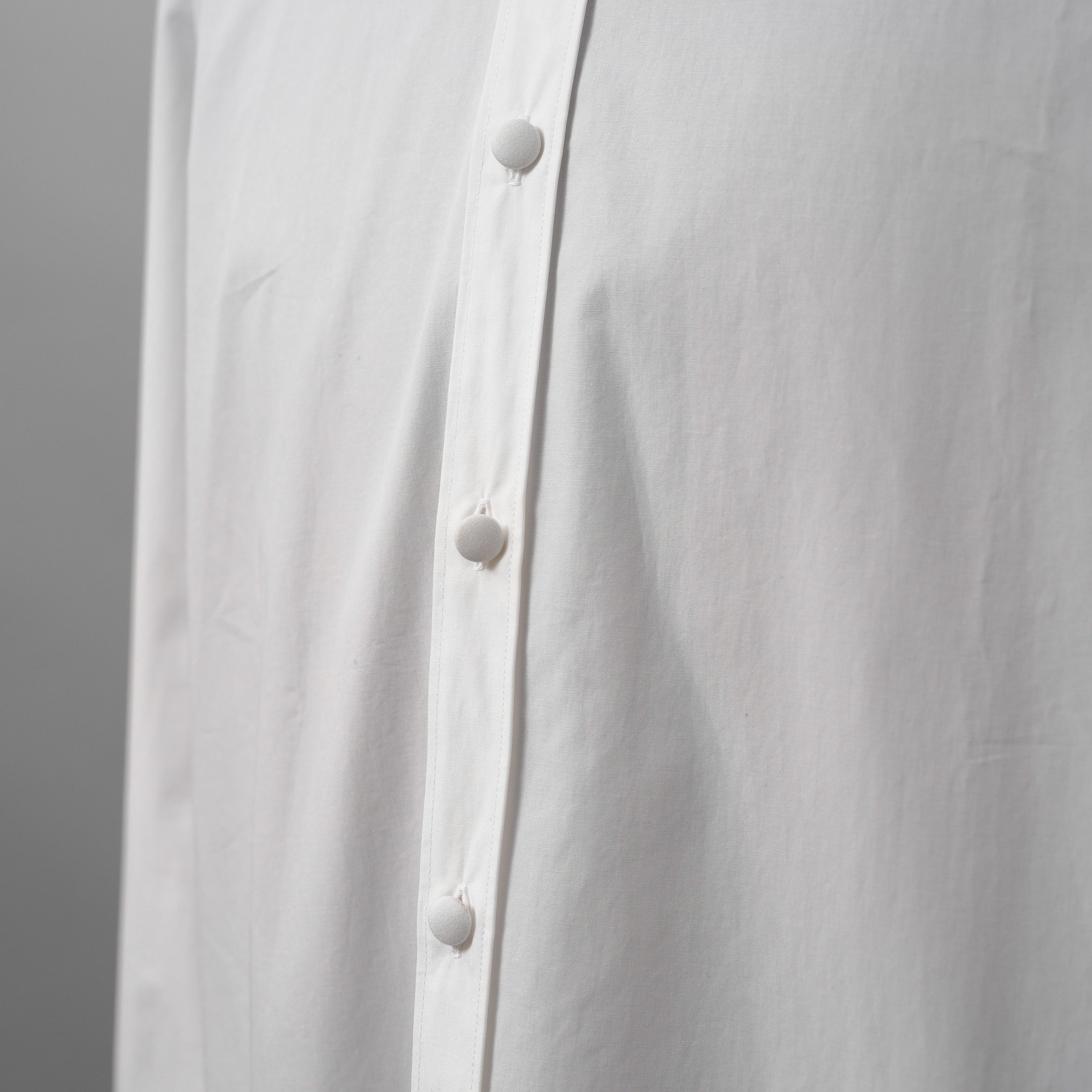 Valentino Garavani ヴァレンティノ ガラヴァーニ / 20SS ロングシャツ 長袖シャツ / TV0ABE404WW / size 38 (WHITE)