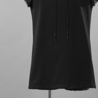 incarnation インカネーション / 美品 19SS HOODIE CUT&SAWN RAGLAN FRENCH SLEEVE 半袖Tシャツ パーカー / 31885-3360 / size M (BLACK×GRAY)
