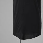 JULIUS ユリウス / 美品 25SS Cotton Jersey Switching Tank Top タンクトップ / 899CUM4 / size 3 (BLACK) 352183-in-ue