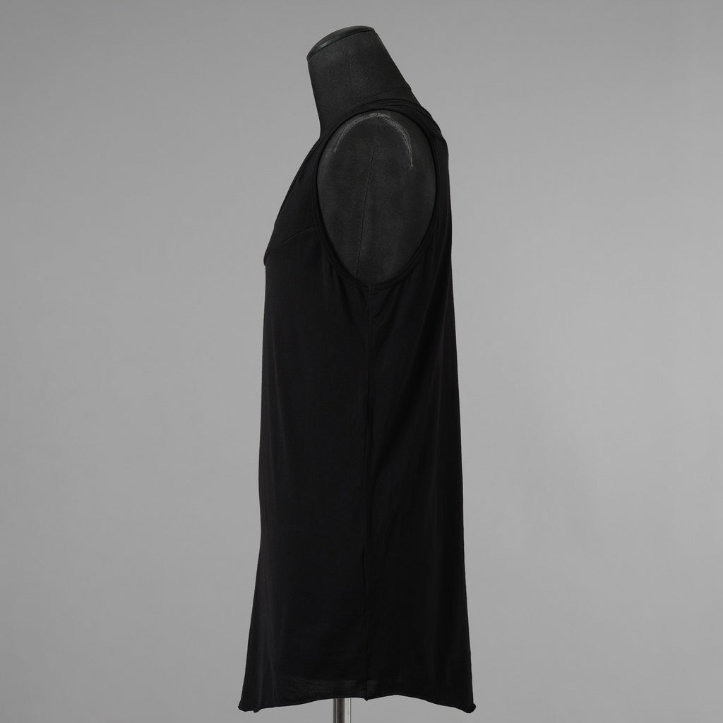 JULIUS ユリウス / 美品 25SS Cotton Jersey Switching Tank Top タンクトップ / 899CUM4 / size 3 (BLACK) 352183-in-ue