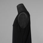 JULIUS ユリウス / 美品 25SS Cotton Jersey Switching Tank Top タンクトップ / 899CUM4 / size 3 (BLACK) 352183-in-ue