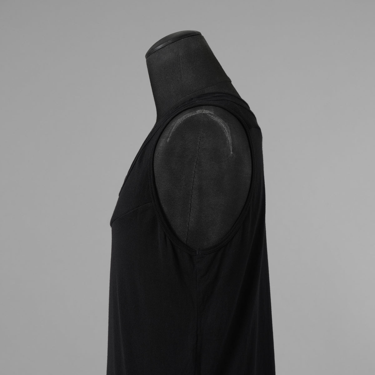 JULIUS ユリウス / 美品 25SS Cotton Jersey Switching Tank Top タンクトップ / 899CUM4 / size 3 (BLACK) 352183-in-ue