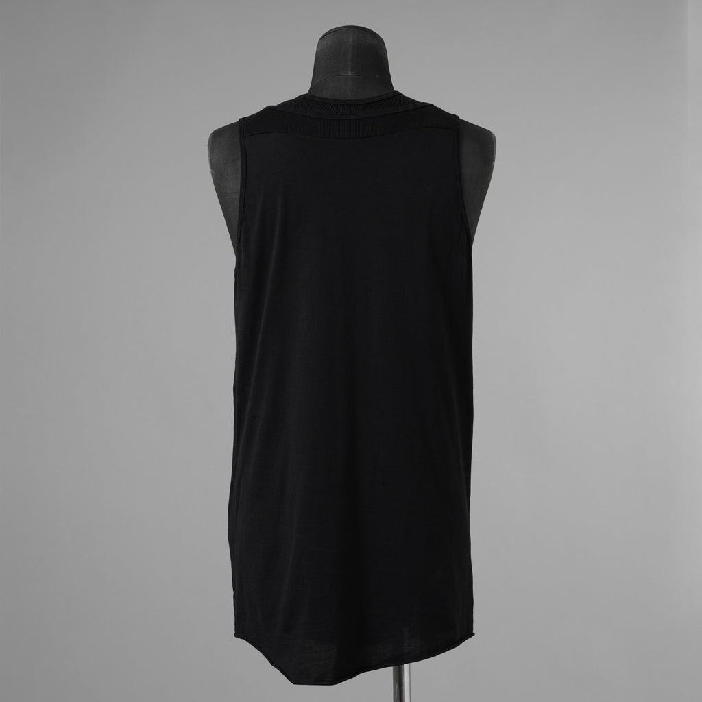 JULIUS ユリウス / 美品 25SS Cotton Jersey Switching Tank Top タンクトップ / 899CUM4 / size 3 (BLACK) 352183-in-ue